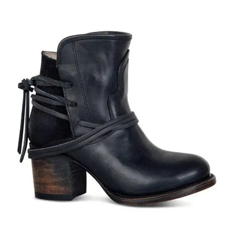 Anika™ | Klassische Stiefel Frontier Vintage