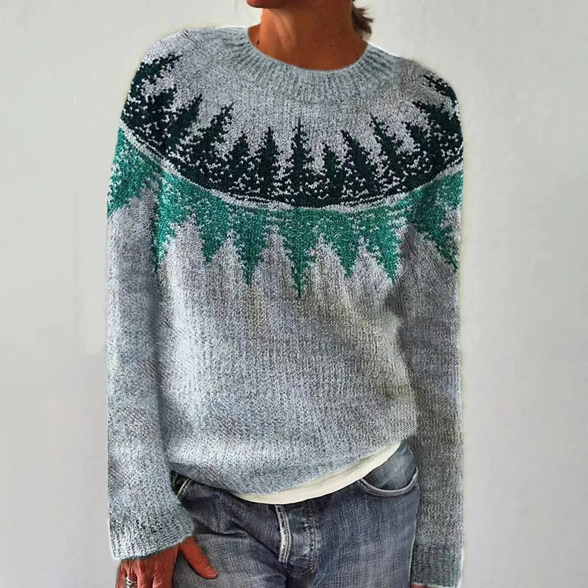 SILVIA™ | Retro Herbstpullover