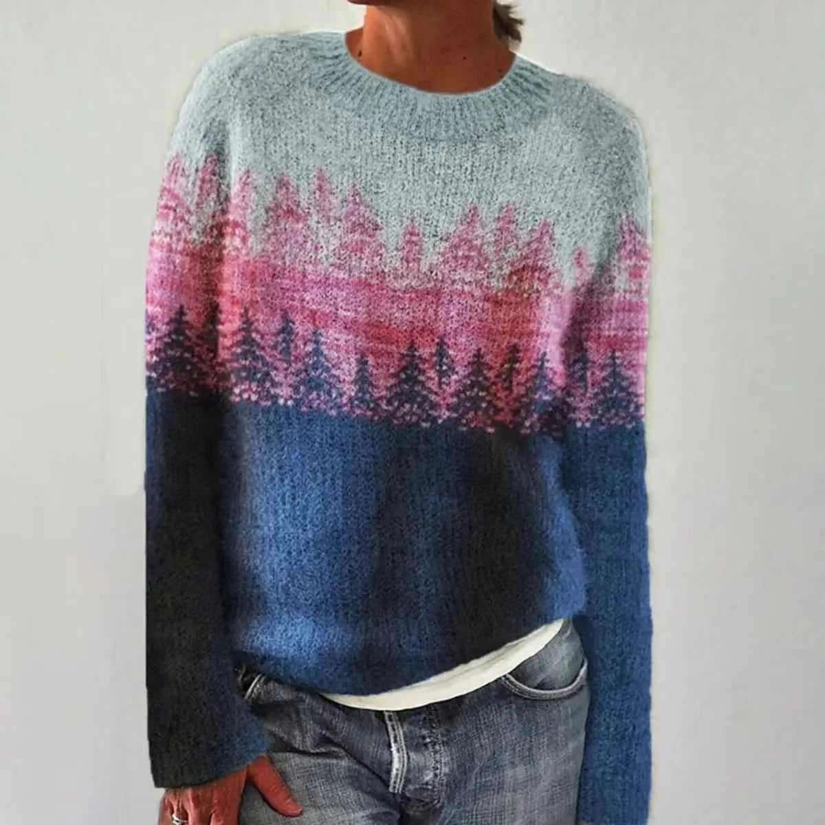 SILVIA™ | Retro Herbstpullover